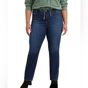 Levi’s 724 jeans High rise slim straight plus size 22W